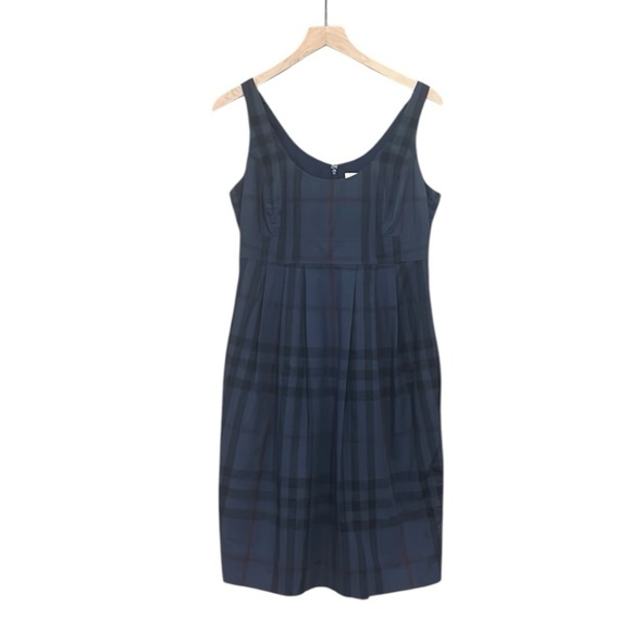 Burberry Dresses & Skirts - Burberry Brit Plaid Sleeveless Cotton Dress Size 8